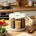 Imagen de JOSTIVE Dispensador de cereales giratorio 360° 6 en 1