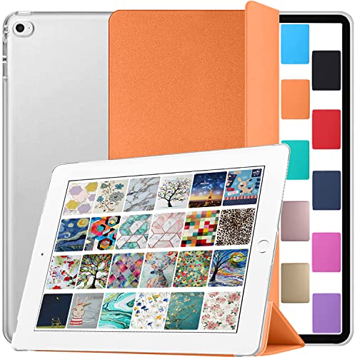 Image of DuraSafe Cases for iPad 9.7 inch Air 2nd Gen 2014 Case A1566 MGL12HN /A A1567 MGKM2HN /A MH182HN /A MGKL2HN /A MGTY2HN /A MH1J2HN /A MGTX2HN /A MH2V2HN /A MH2W2HN /A MH2U2HN /A MH2N2HN /A MH322HN /A - Orange