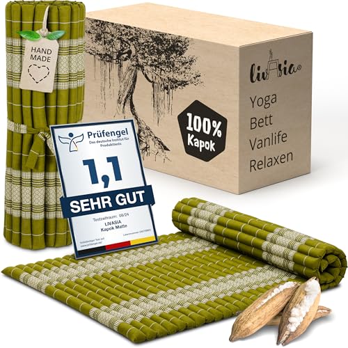 livasia Rollmatte Rollmatratze L breit bequem - 200x110x4,5cm - Gästebett