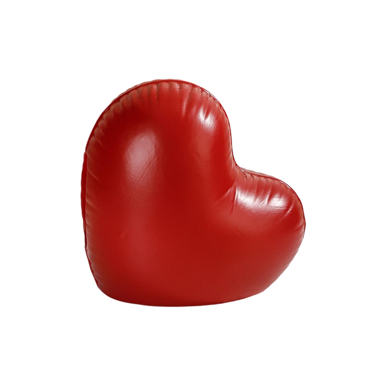 Carotoe Red Artistic Heart Shape Ceramic Tissue Dispenser Modern Styles Enhances Interiors Easy Pull Feature Suitable With Standard Tissues Various Spaces Ceramic Tissue Box