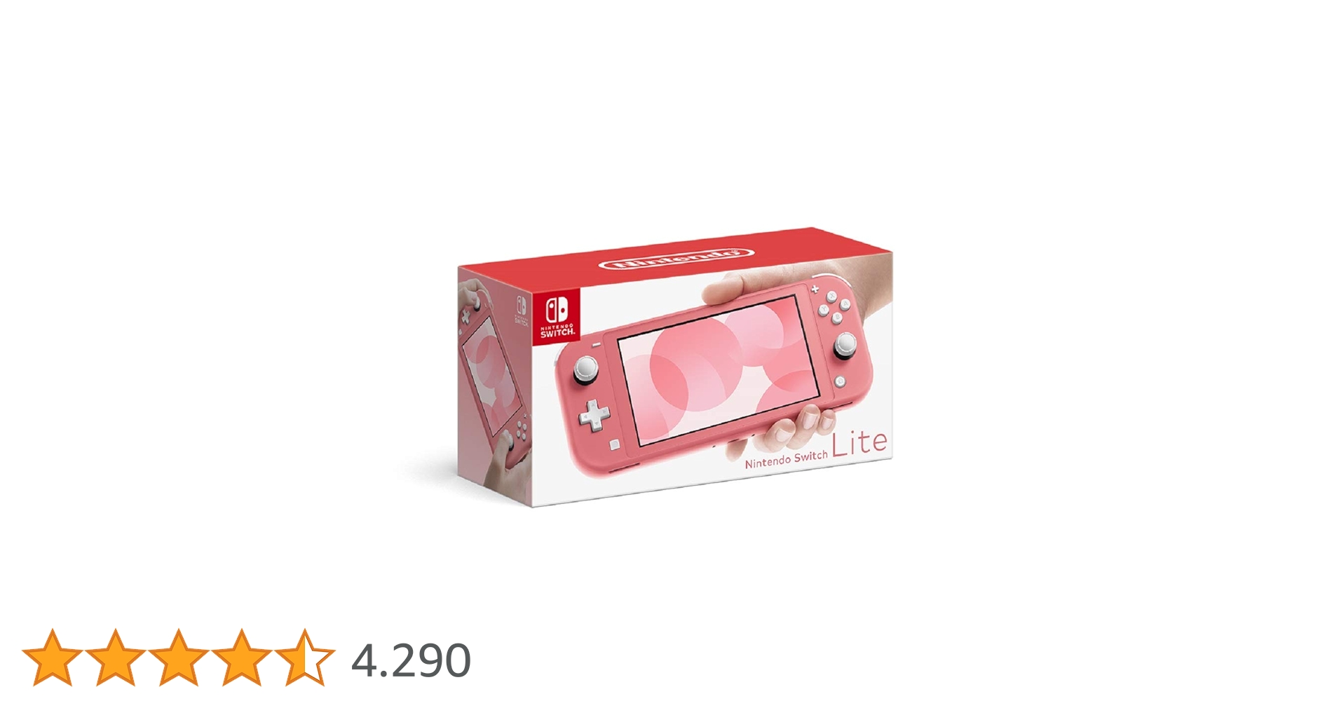 Nintendo Switch Nintendo Switch Lite Coral Nintendo Switch Lite Coral- DESBLOQUEADO com 256gb - Games