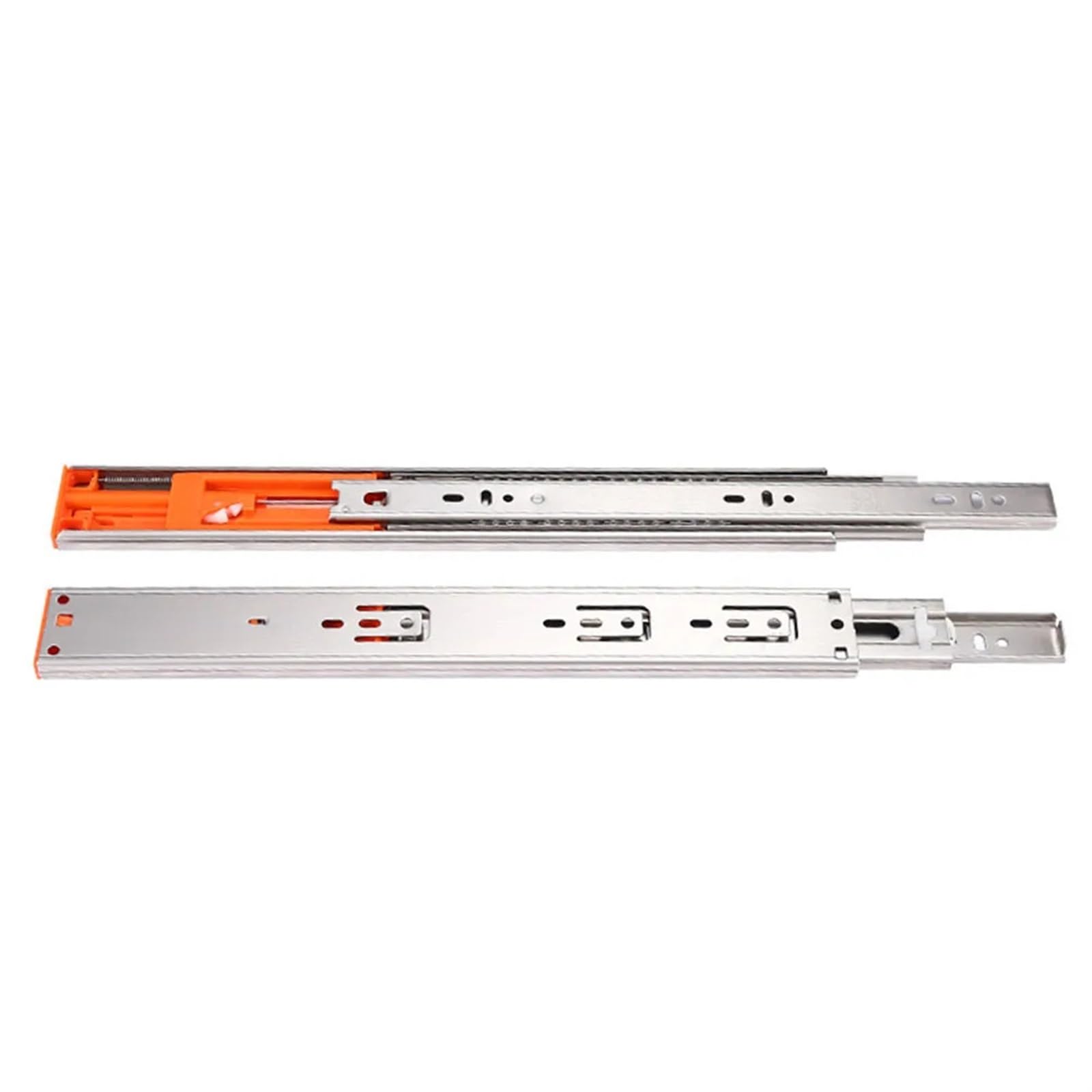 Guide Per Cassetti Stainless Steel Drawer Slide Hydraulic Damping Buffer Sliding Bearing Silent Cabinet Track Furniture Hardware per cassetto(450)