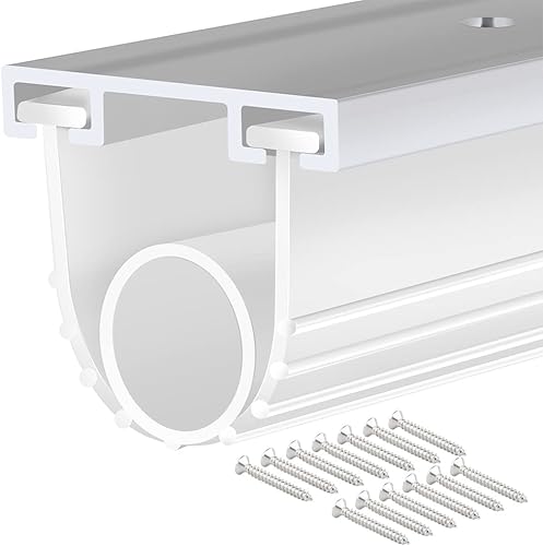 Combinación de junta tórica en forma de U + junta tórica, sellos universales de goma para puerta de garaje con kit de base de retención de riel de
