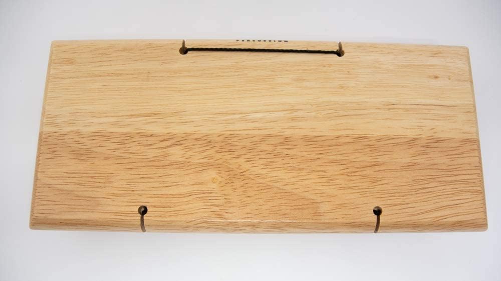 Nino Percussion Energy Chimes Instrument – 3 Dzwonki – Z Pałeczką – Pomysł Na Prezent Dla Dzieci W Wieku od 3 lat – Drewno I Aluminium, Wykończenie Naturalne (NINO580)