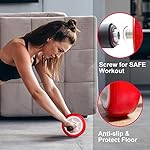 Ab Roller Wheel, Core Exercise Equipment - 880 lbs Weight Capacity, No Noise Ab Wheel for Home Gym Workout - Image 5