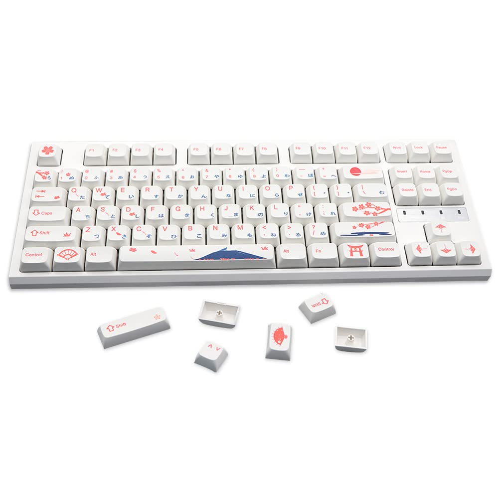 Amazon | 130キー KD 桜キーキャップ PBT熱昇華キーキャップ