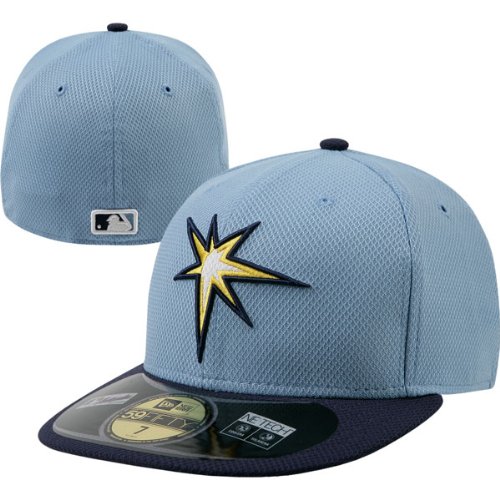MLB Tampa Bay Rays Alternate Authentic Diamond Era 59FIFTY Fitted Cap, 8 1/8, Blue