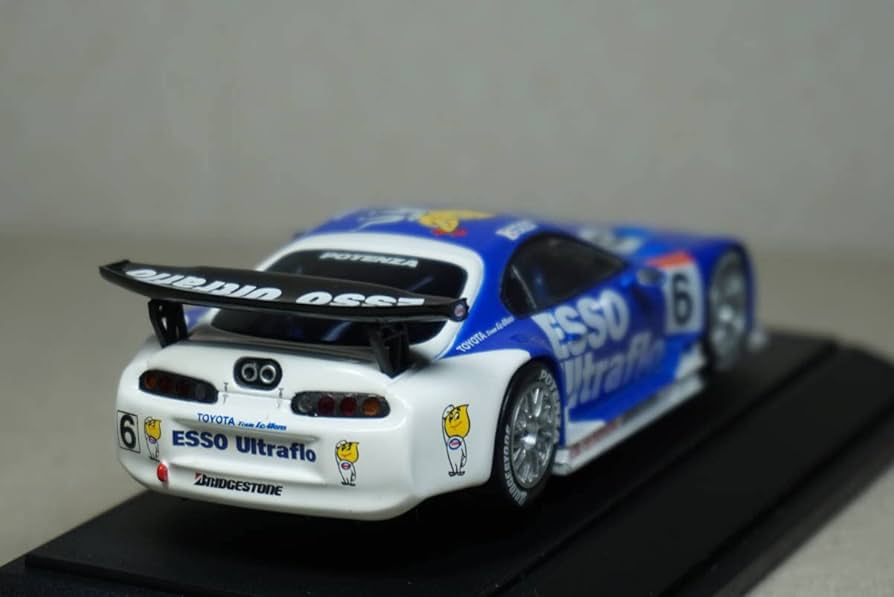 エブロ ESSO Ultrafro SUPRA 2001 エッソ ウルトラフロー Amazon | 1/43 JGTC EBBRO ミニカー ESSO Ultraflo Supra #6