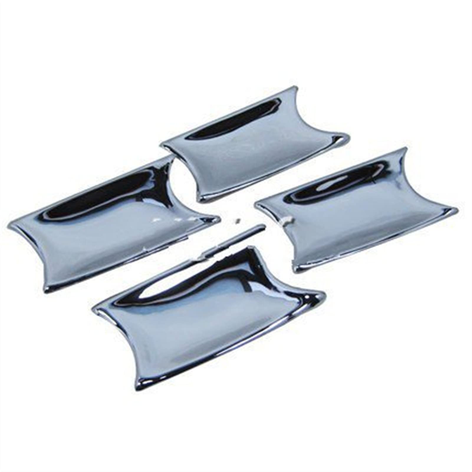 QWQTHGS Car Exterior Door Handle Cap for City 2009-2014 Chrome Car Door Handle Cup Bowl Cover Trim Auto Accessories