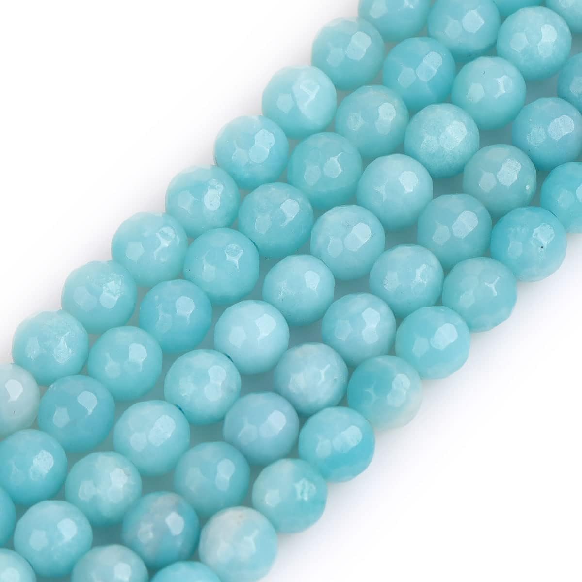 JOE FOREMAN Amazonite Beads for Jewelry Making Natural Gemstone Semi Precious 16mm Round 15"