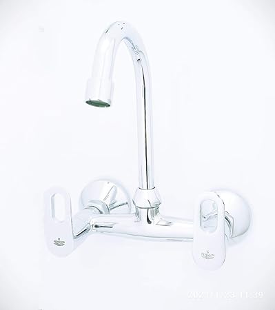 Penguin Sink Mixer Tap - Milano Collection, 1817#, Made of Brass, Brass Rotating Spout, Qty - 1 pc in Box