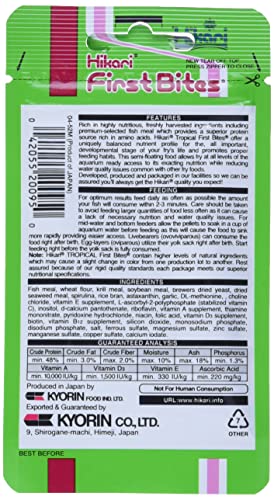 Hikari Tropical First Bites Fish Food, 0.35 oz (10g) - Image 3