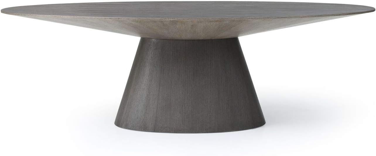 Whiteline Modern Living Bruno Dining Table Gray