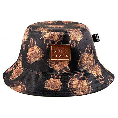 Chapéu Bucket Hat MXC BRASIL Original Caveiras Skull Et Tamanho:Único;Cor:Preto
