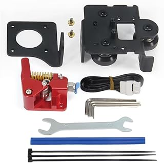 Yeebyee Ender 3 V2 Neo Direct Drive Upgrade Kit Plate with Dual Gear Extruder Kit for Ender 3 V2 Neo/Ender 3 Neo/Ender 3 Max Neo 3D Printer (Aluminum Plate+Dual Extruder Kit)