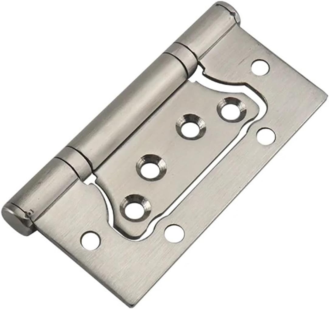 304 Stainless Steel Brushed Mother and Child Hinge Wooden Door Hidden Thickened Hinge 1Pcs