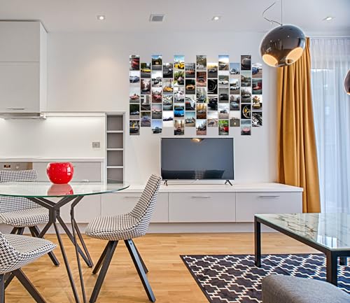 Image of Pack of 54 Cars 01 Wall Collage Kit Posters - 4 x 6 Inches Wall Decor Poster - Wall Art For Bedroom, Living room, Office - 1 Tissue Tape