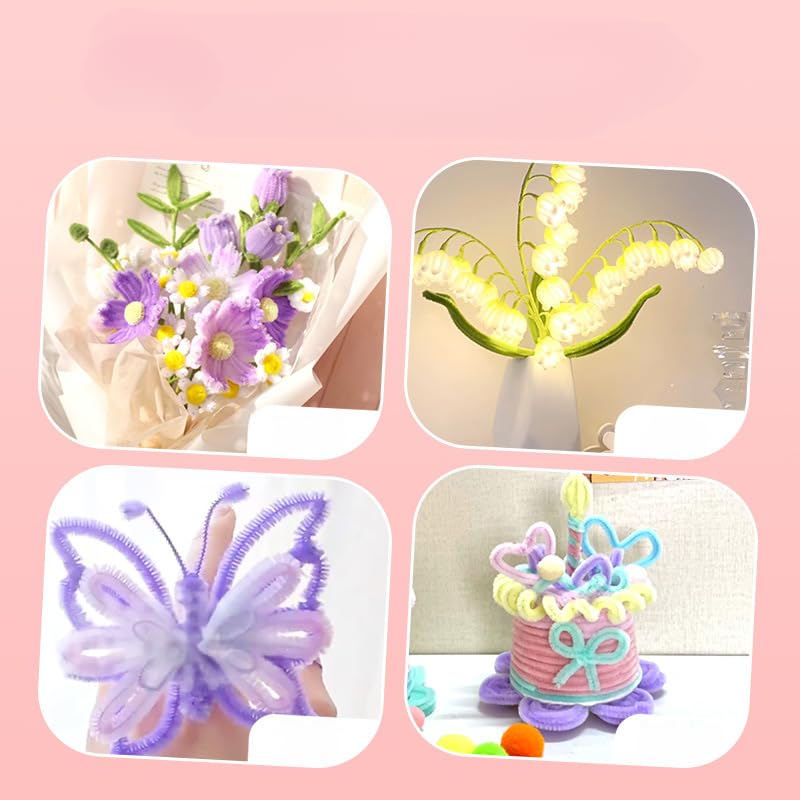 Lot De 100 Cure-pipes - Jaune Clair - Fil Chenille - 30 Cm - Fil De Nettoyage De Pipe Pour Artisanat, Bricolage, Projet, Fil Chenille - Pour Bricolage Et Décoration - Jaune Clair