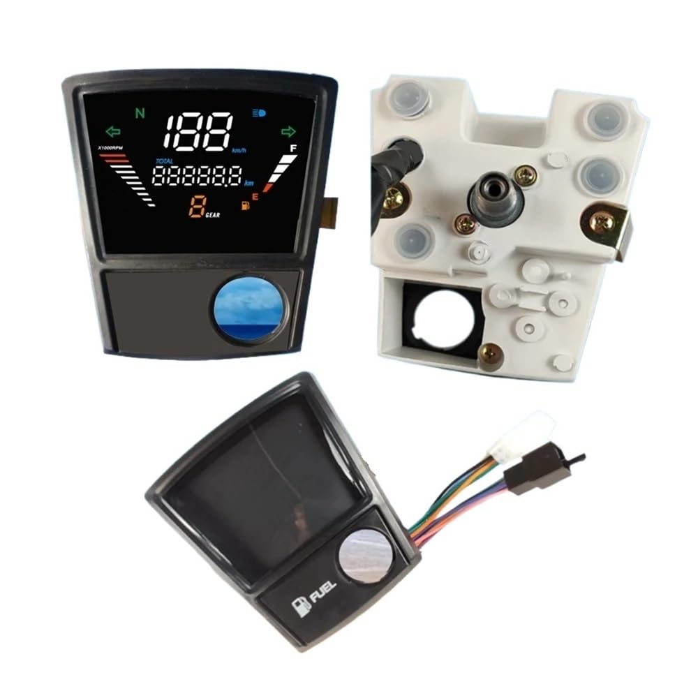 Contachilometri digitale Contachilometri digitale LED per motocicletta RPM Assy per Super per Cub C70 C90 C700 C800 C900 Tachimetro Contachilometri Contachilometri Indicatore