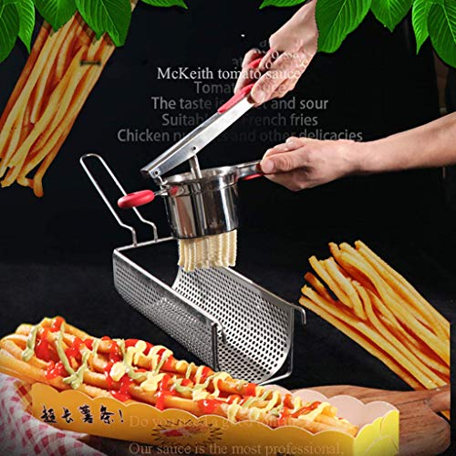 Amazon｜フライドポテト20 cm超ロングポテトストリッププレス押出機