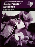 Holt McDougal Literature Texas: Reader/Writer Notebook Grades 9-12 054729073X Book Cover