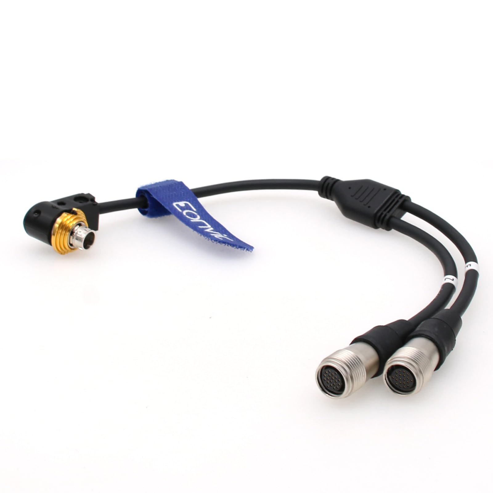 Eonvic Zacuto Zoom and Focus ikan Stratus Lens Control Y Cable for Canon Cinema CN-E Servo Lenses