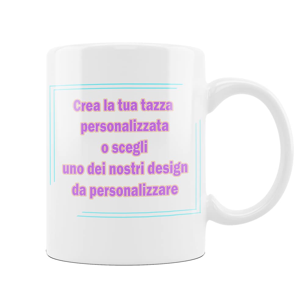 Tazza Personalizzata Caribu Design Con Foto E Testo – Rullino Fotografico, 4 Foto, Ceramica Extra-White, Prodotta In Italia - 3