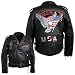 Men's Hand-Sewn Pebble Grain Genuine Buffalo Leather Jacket - Size Extra Large