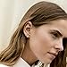 PAVOI 14K Gold Plated Sterling Silver Post Brilliant Round Faux Diamond Tear Earrings - Premium Cubic Zirconia in Yellow Gold