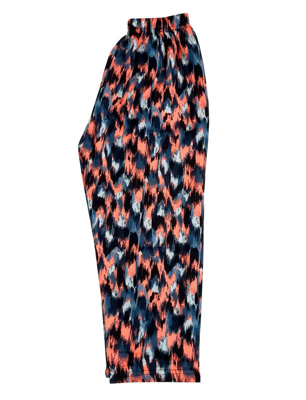 Image of IndiWeavesGirls Crepe Printed Loose Capri 3 /4th Pants