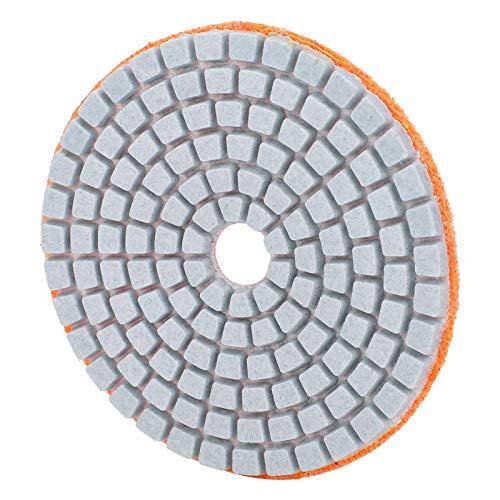 10 peças de discos de polimento de diamante de 7,6 cm e úmidos e secos para pedras de concreto de má