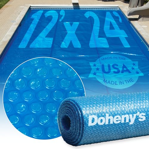 Doheny's Clear-Tek Micro Bubble Solar Pool Cover for In-Ground Swimming