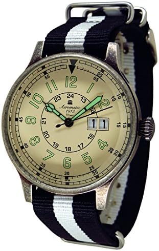 Aeromatic 1912 Watch - Swiss Movement - Bigdate Function A1254SW