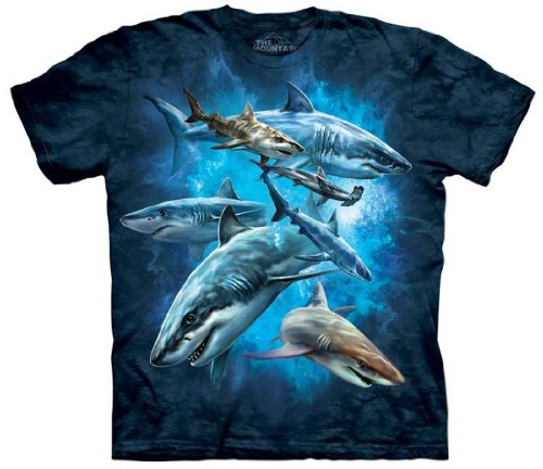 The Mountain Shark Collage T-Shirt