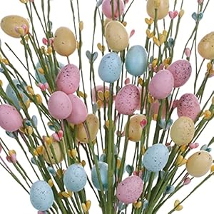 Easterpicks6packeastereggpicksartificialeasterberrystemseasterpicksandspraysrusticeasterdecorationsforeasterhomedecorandflowerarrangementpinkyellowcyan Urban Country Home Decor Easter picks6 pack easter egg picks artificial easter berry stems easter picks and sprays rustic easter decorations for easter home decor and flower arrangementpinkyellowcyan urban country home decor