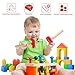 Waenerec 3pcs Wooden Mallet Toy Hammer Simulation Wooden Hammers Small Plastic Toddler Fake Hammer Portable Maintenance Kids Tools Toys Pretend for Boys Girls
