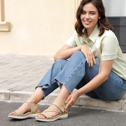 Women Arch Support Sandals Orthotic Comfortable Walking Sandals2