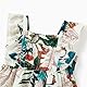PATPAT Familien Outfit Set-Hawaii Neckholder- Partnerlook Mutter Tochter Kleid Kurzarm T-Shirt & Kind Kleider Mama Tochter Kleidung für Sommer & Herbst & Frühling/Baby - Mädchen 6-9 Monate