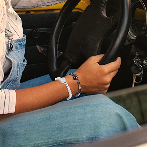 Ciieeo 6 peças pulseiras para enjoo de movimento, pulseira antináuseas, pulseiras para enjoo do mar,