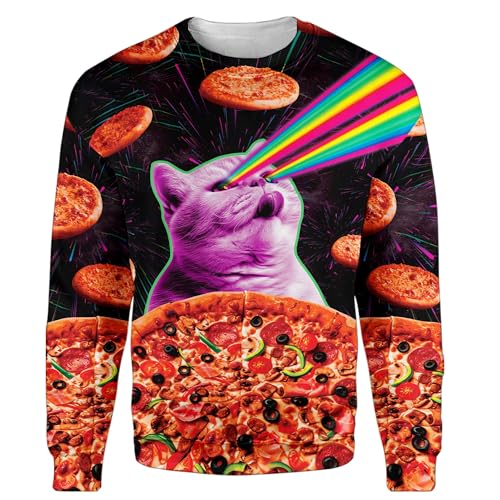 ACEPrints Funny Ugly Christmas Sweatshirts for Men Women for Men Women Polyester Sweatshirt
