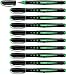 Produktbild Tintenroller - STABILO bl@ck - medium - 10er Pack - grün