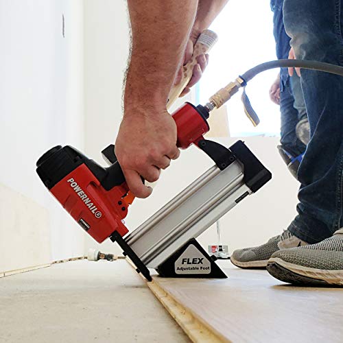Powernail 50F Pneumatic 18 Gauge Trigger Pull L-Cleat Flooring Nailer (Installs 3/8" To 3/4" Hardwood & Engineered) #TOP7
