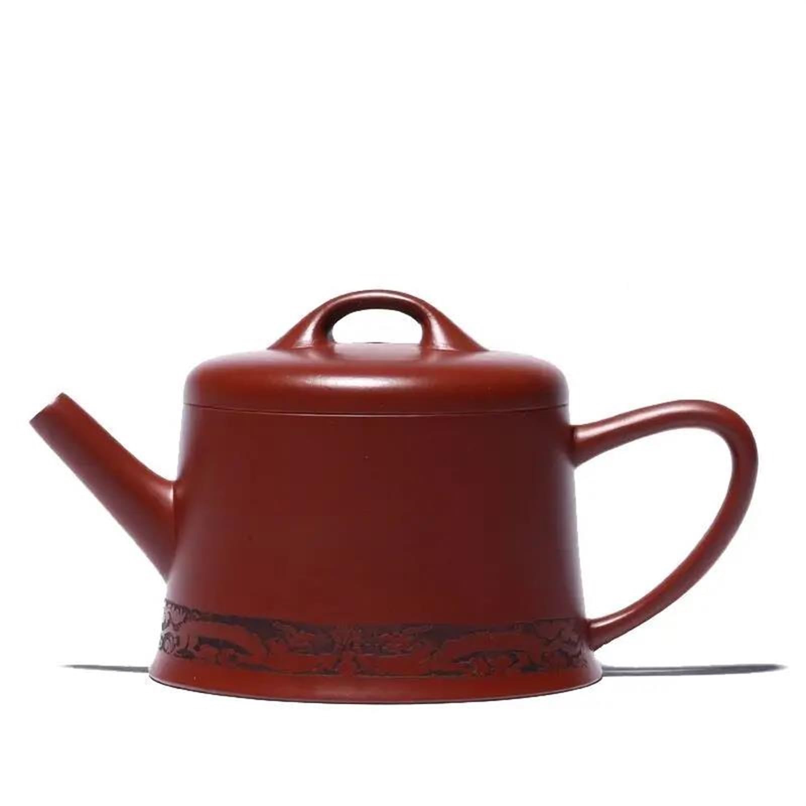 Teapot Set 80ml Purple Sand Pot Kung Fu Tea Set Chinese Handmade Yixing Teapot Small Red Clay Hanfeng Jinglan Teapot Tea Sets with Teapot