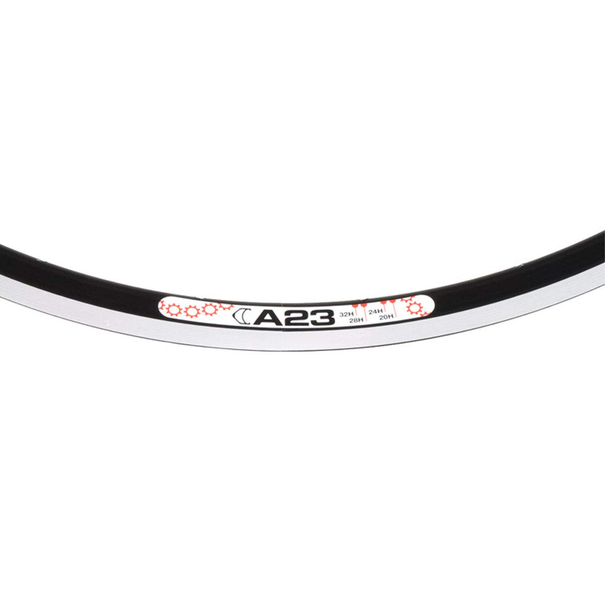 Amazon.com : Velocity A23 Clincher Machined Sidewall Bicycle Rim