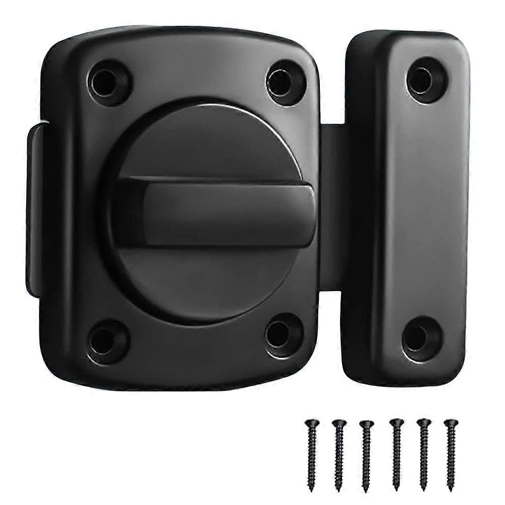 Rotary Door Latch, 180 Degree Switch Bedroom Interior Door Latch, Knob French Sliding Door Latch Interior Door Lock