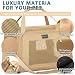 Petsfit Transportbox Katze Hund faltbar Transporttasche Hundetasche für Katzen Hunde, Hochwertige Tragetasche Hund Katze mit Schultergurt und weiches expandierbare Kissen,groß