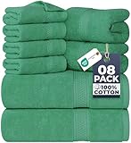 Utopia Towels - Juego de Toallas Premium de 8 Piezas, 2 Toallas de baño, 2...