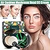 Mushroom-Head-FoundationAir-Cushion-CC-Cream-Moisturizing-Concealer-Bright-Makeup-Base-Long-Lasting-with-Mushroom-Makeup-Sponge-Easy-to-Apply-Mirror-inside-Package-may-vary RONKIE Mushroom Head Foundation,Air Cushion CC Cream, Moisturizing Concealer, Bright Makeup Base Long Lasting with Mushroom Makeup Sponge, Easy to Apply, Mirror inside, Package may vary