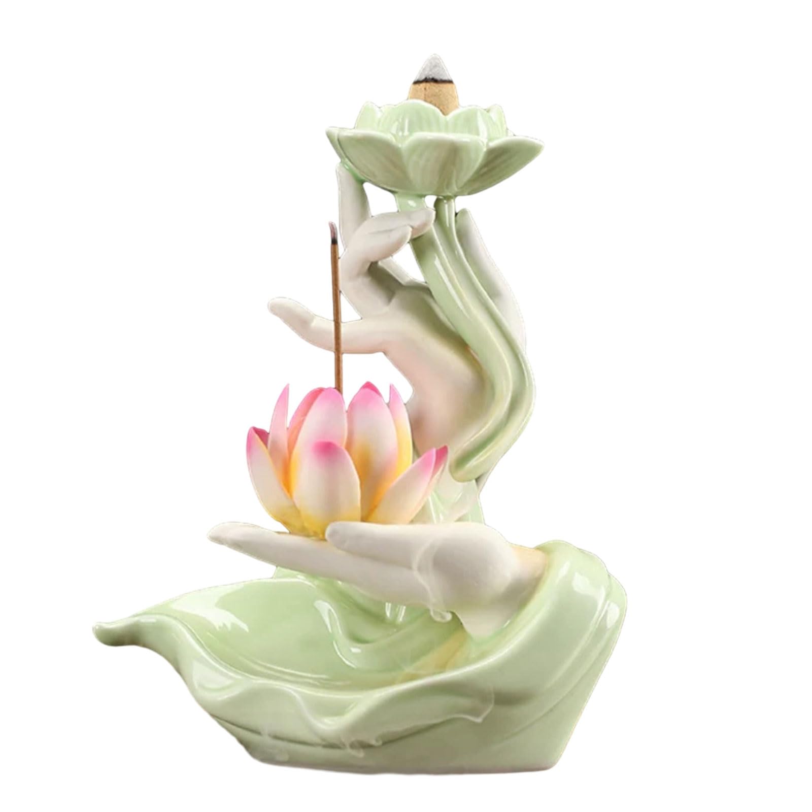Carotoe C Arotoe Erami Flower Backflow Incenses Burners For Peaceful Space Artcrafts And Relaxation Incenses Holder Artisti Accent