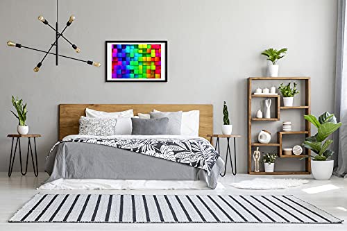 Tableau décoratif cadre MDF 60x40 cm Tulup avec impression haute définition - 3